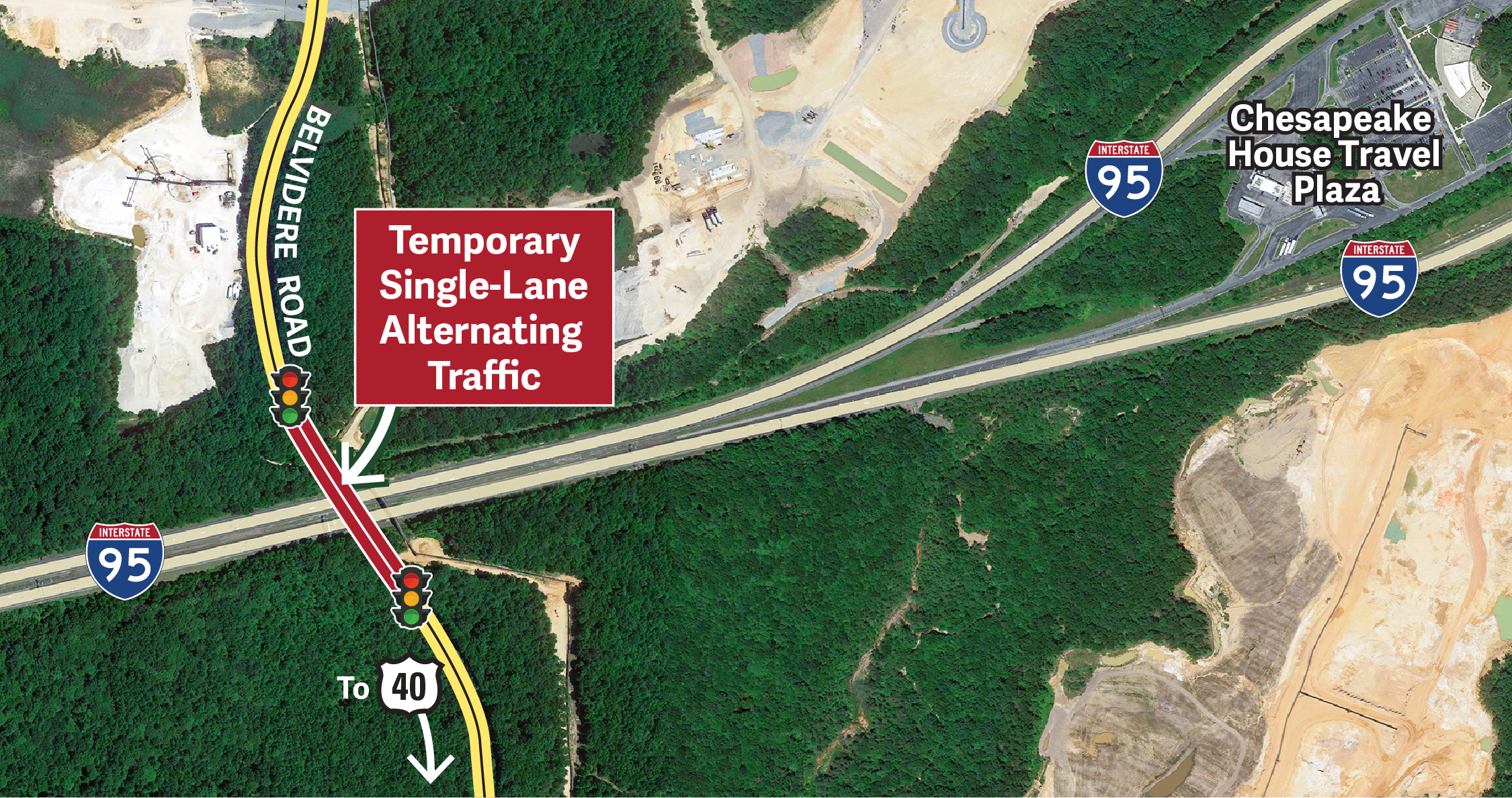 I-95 At Belvidere Road Interchange | MDTA